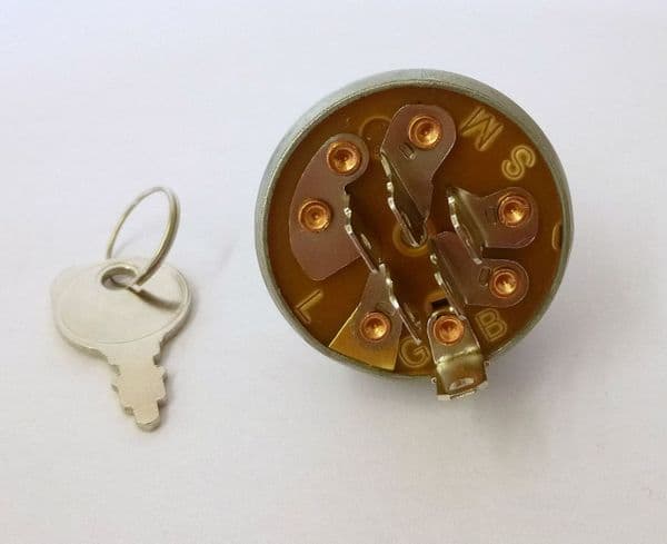 Westwood T1250 Ride On Tractor Mower Ignition Starter Switch & Keys Part No 2703, 44812900