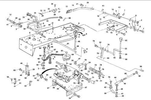 Westwood T1300 Underframe parts, Gearbox and Transmission Parts, Drive Belts, Pulleys, Pto Belts