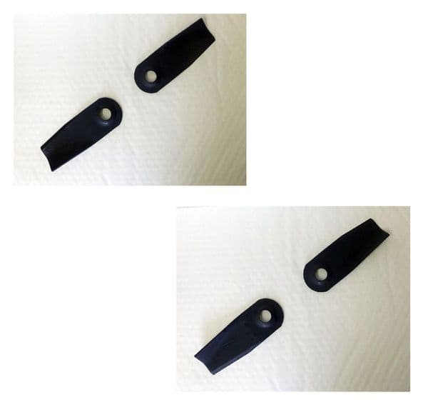 Westwood T1800 36" Ride On Mower Mini Cutter Cutting Blade Set of 4 Part 3768, 3769