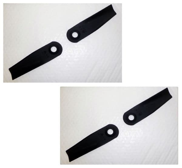 Westwood T1800 42" Ride On Mower Mini Cutter Cutting Blade Set of 4 Part 3770, 3771, SET 1 OF 2