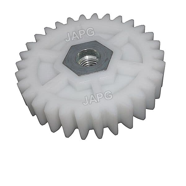 White Cylinder Drive Gear, Atco Balmoral 14S, 14SE, 17S, 17SE, 20S, 20SE Mowers F016A57590, A57590