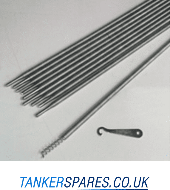 13mm Coiled Spring Steel Rod Set