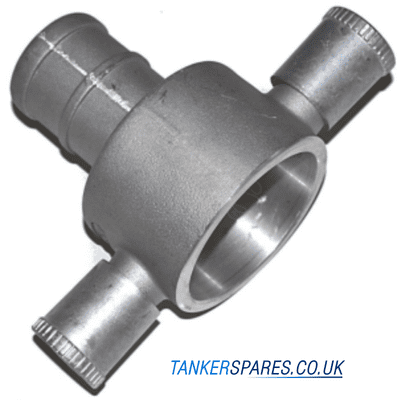 2 1/2" INST L/Alloy Female to 2" Hosetail