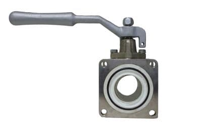 2" Molex Stainless Steel Ball Valve with PTFE seats