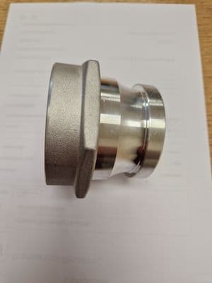 2.1/2" Male Instantaneous Fire Hose Adaptor to 2.5