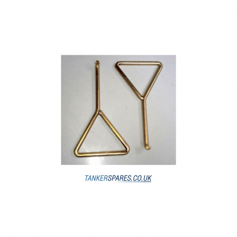 220mm Tall x 10mm Side Entry Hand Keys Triangle Handle