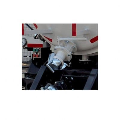 4" Bauer Female to 4" Saunders Flange