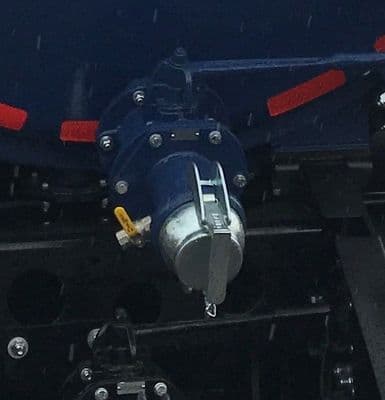 4" Bauer Female to 4" Saunders Flange c/w 3/4"BSP  Connection