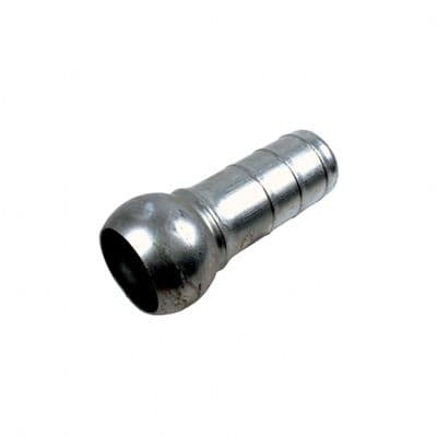 6" Bauer Male Galv on 6" hose tail