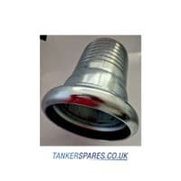 6" Heavy Duty Boom Hose Tail to 6" Bauer Female with O Ring