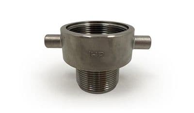 BSP Stainless Steel Male / Female BSP Lugged Adaptor (see options for sizes)