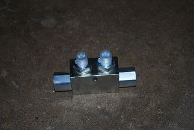 Door Dual Pilot Op Catch Check Valve