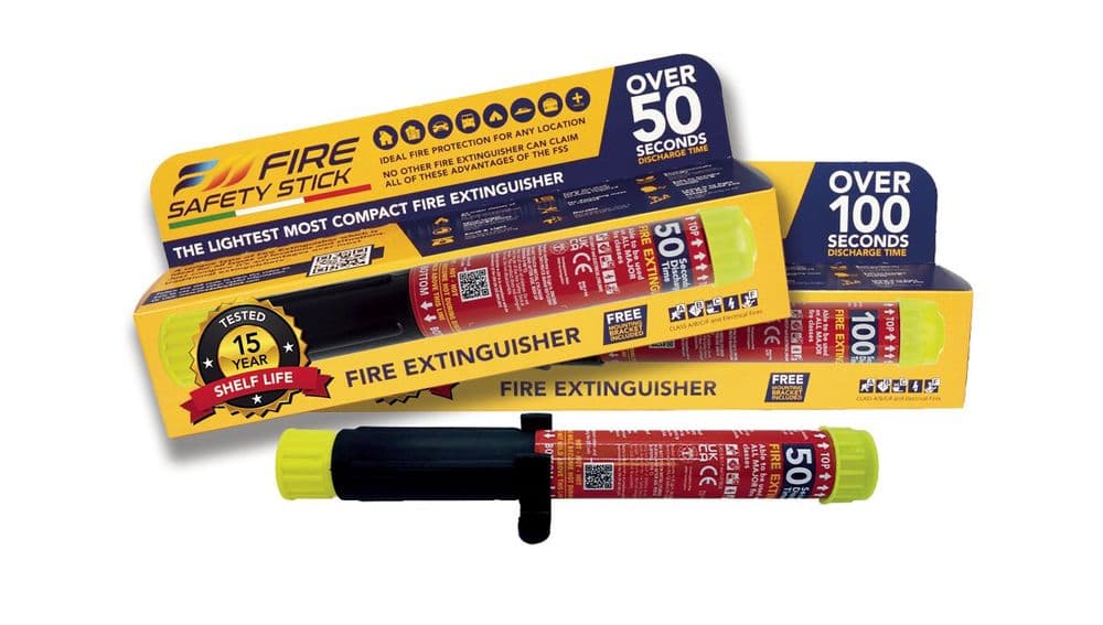 Fire Safety Stick Hand Held Fire Extinguisher FSS100 100 Seconds of ...
