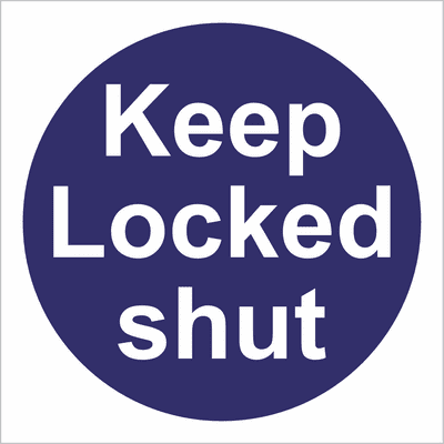 Keep Locked shut