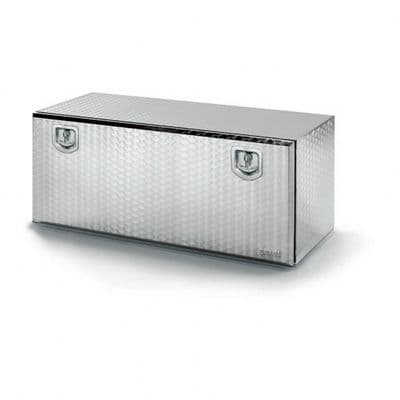 L1200 x H500 x D500mm Stainless Steel toolbox - Flowered Finish with S/S Locks