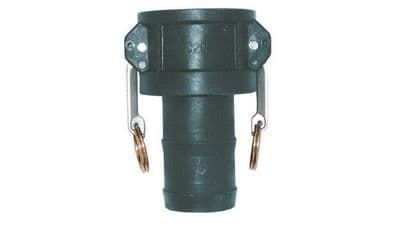 Polypropylene Type C Camlock x Hose tail Couplings