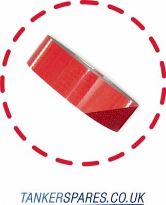 REFLEXITE ECE104 Tanker Sticker Rear Kits (rolls are kiss-cut every 16cm into round-corner labels)