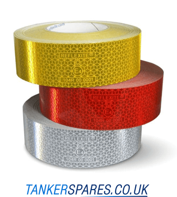 REFLEXITE ECE104 White Rigid Grade Conspicuity Tape