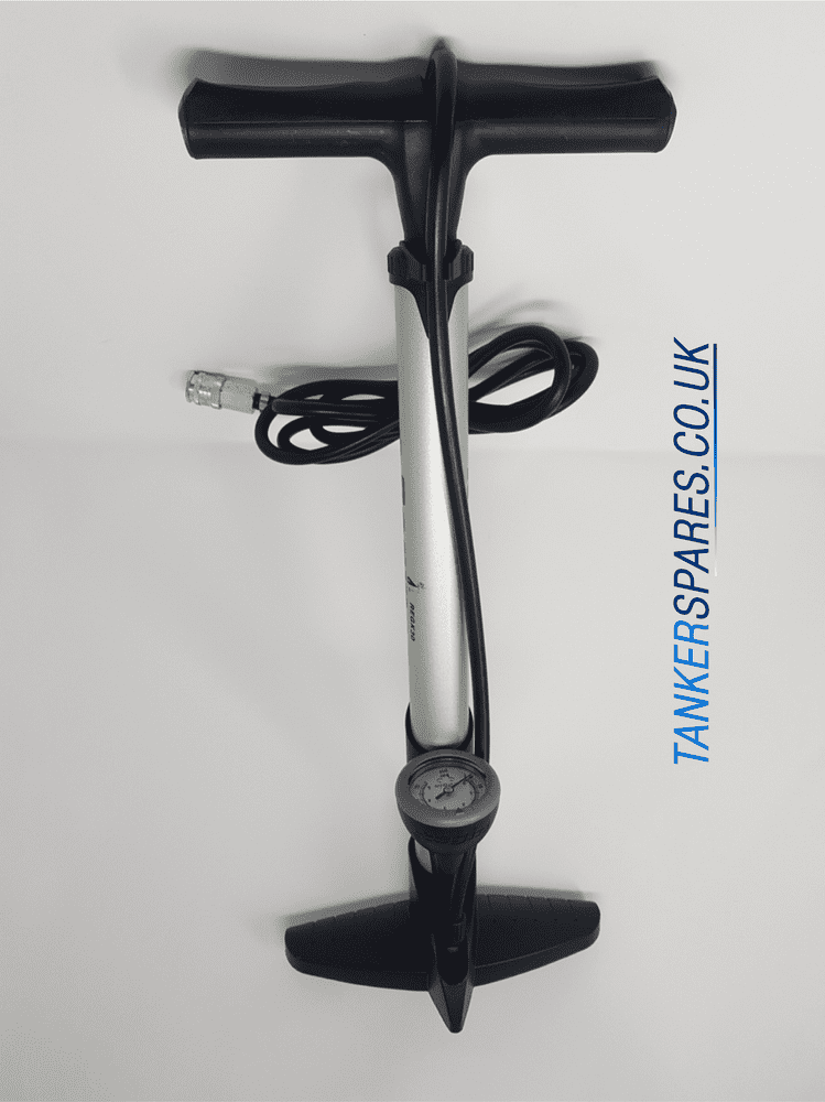 Stirrup Pump Inflator with Male PCL Euro Coupling