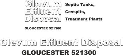 Vehicle Graphics - Glevum Effluent Disposal