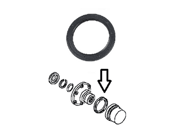 020 Gearbox Drive Cup Seal 020498085G (84-)