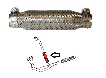1.1 - 1.3 Manifold To Pre Heat Pipe 861253543A