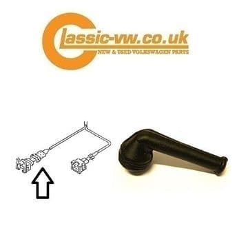 2 Pin Plug Boot 90 Degree 810972525, Mk1/2 Golf, Jetta, Caddy, Audi 80