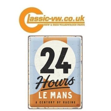 24 Hours Le Mans / Audi Retro Garage Sign