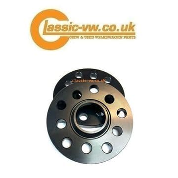 5x100 / 5x112 Wheel Spacers 16mm Hubcentric Black