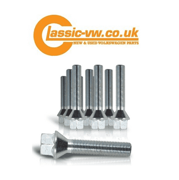 60mm Extended Wheel Bolt M12x1.5 Tapered Seat