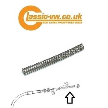 Accelerator Cable Pressure Spring 010321319C Mk1 / 2 Golf, Jetta, Audi 80