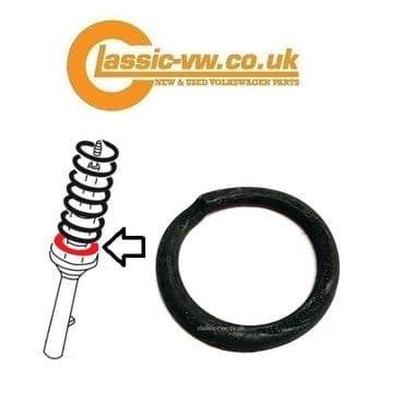 Beetle 1302 & 1303 Front Spring Seat Rubber 113411211