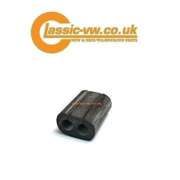 Brake Pipe Rubber Clamp 861201245A Genuine Mk1 / 2 Caddy, Polo, Audi 50, 80, 90, 100