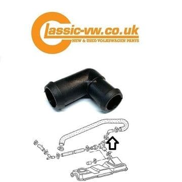 Cam Cover Breather Connector 035103229 Mk1 Golf, Jetta, Caddy, Scirocco