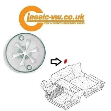 Carpet Retaining Clip N90087201 Mk1 Golf, Jetta, Scirocco, T25