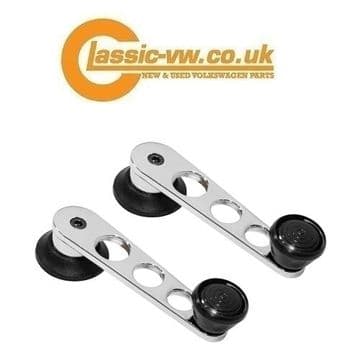 Chrome Window Winder Handle, Mk1 Golf, Jetta, Scirocco, Caddy, T25, Beetle 321837575