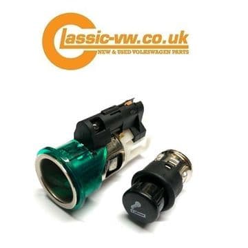 Cigarette Lighter With Housing Mk1 / 2 Golf, Jetta, Caddy, Scirocco