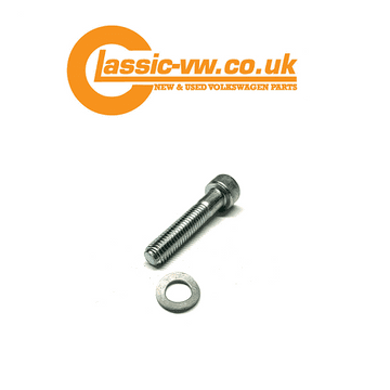 Crankshaft Pulley Bolt & Washer N0147172 & N01224110 Mk1 Mk2 Golf, Scirocco, Caddy, Jetta