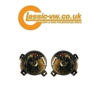 Crystal Cross Hair Smoked Grille Spotlight Mk1 Cabriolet & Mk2 Golf