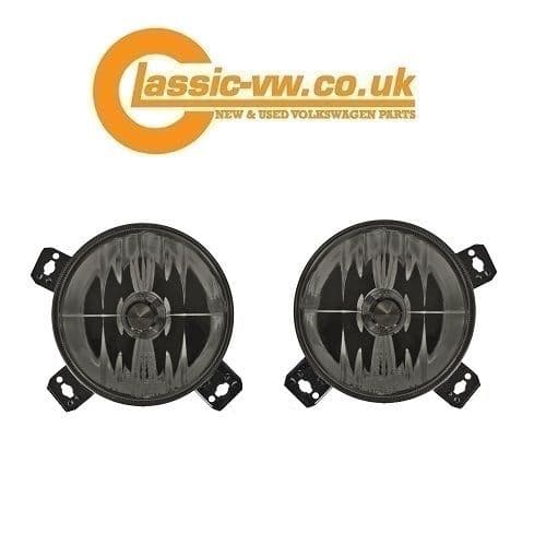 Crystal Smoked Grille Spotlight Mk1 Cabriolet & Mk2 Golf