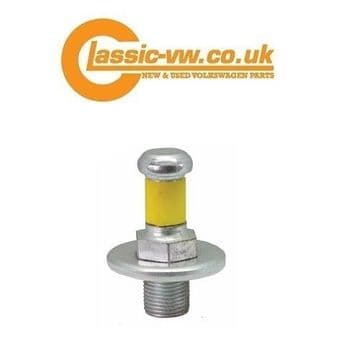 Door Lock Strike Pin, (Silver) Golf, Jetta, Caddy, Scirocco, Audi 321837034B