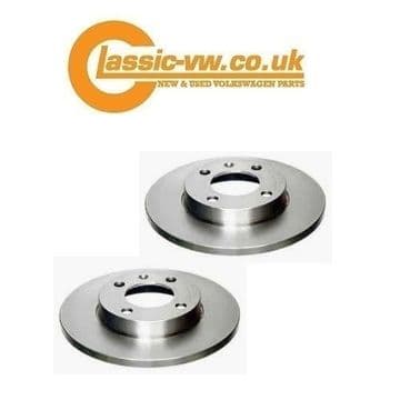 Front Brake Disc Set 239x10mm Bosch 811615301 1.1 - 1.3, Diesel Mk1 / 2 Golf + Rallye Rear, Jetta