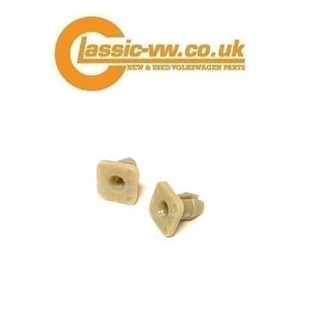 Front Bumper Indicator Screw Fixing Clip. 2 Pack, Mk1 Golf, Mk2 Golf, Polo, Jetta, Caddy