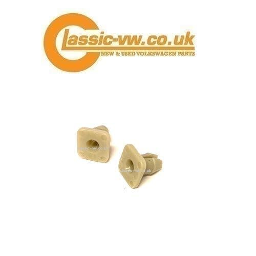 Front Bumper Indicator Screw Fixing Clip. 2 Pack, Mk1 Golf, Mk2 Golf, Polo, Jetta, Caddy