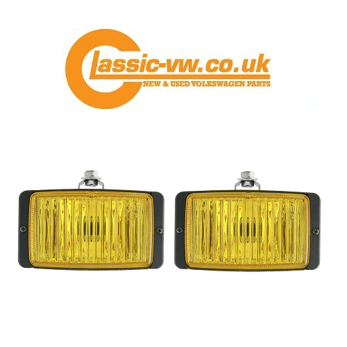 Front Fog Light Set Yellow