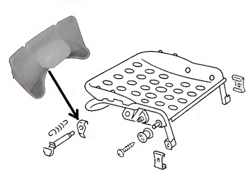 Front Seat Guide 80-92 435881203A