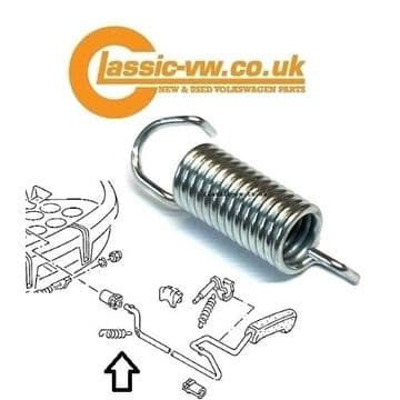 Front Seat Slide Handle Tension Spring 321881177 Mk1 / 2 Golf, Caddy, Jetta, Audi 80, 90