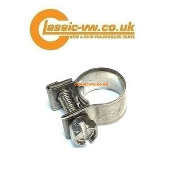 Fuel Pipe Hose Clamp 11-13mm Stainless Steel