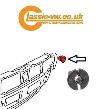 Grille / Sill Fixing Clip 533853139 , Mk1 Golf Cabrio, Caddy, Jetta, Scirocco