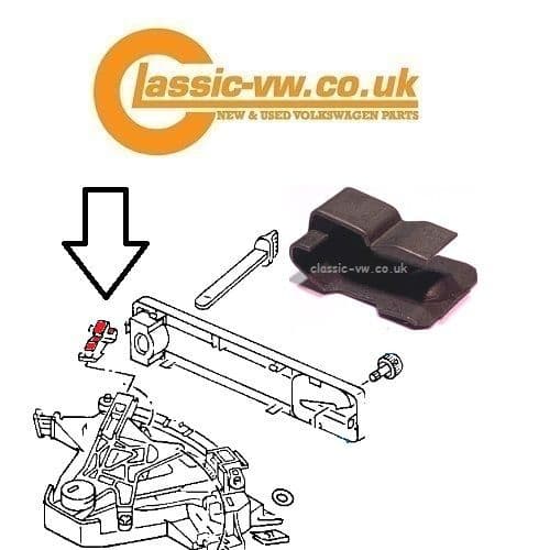 Heater Lever Retaining Spring Clip 321819054 Mk1/2 Golf, Jetta, Caddy, Scirocco